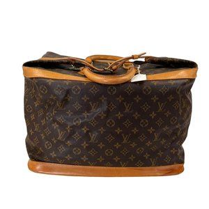 Authentic Louis Vuitton Travel Bag Cruiser 45 Monogram Used LV Handbag Vintage